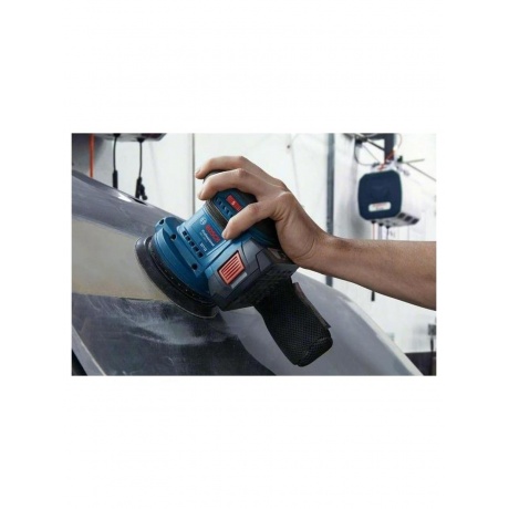 Эксцентриковая шлифмашина Bosch GEX 185-Li D125мм аккум. (06013A5020) - фото 9