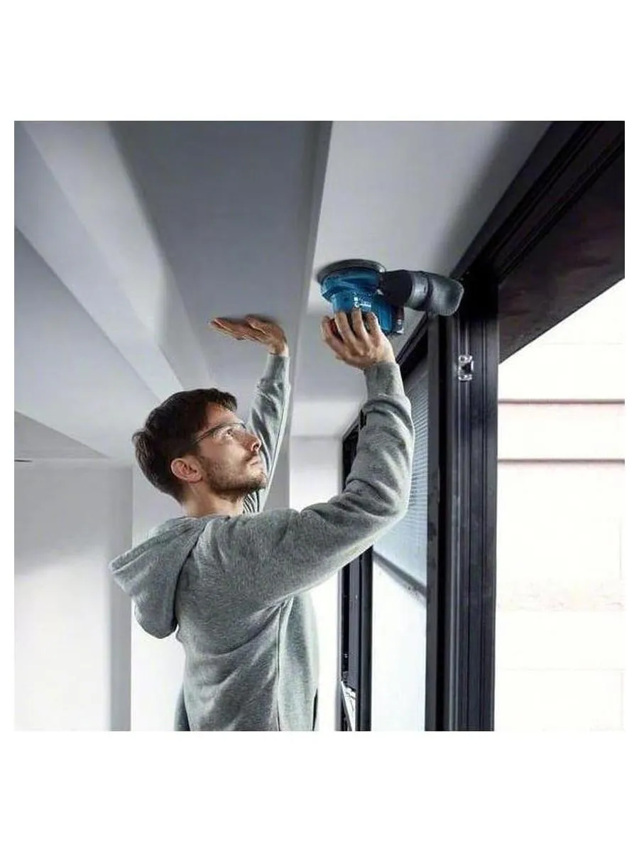 Эксцентриковая шлифмашина Bosch GEX 185-Li D125мм аккум. (06013A5020) - фото 10