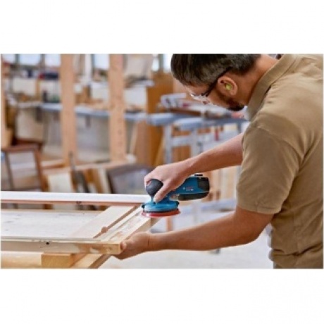 Эксцентриковая шлифмашина Bosch GEX 12V-125 D125мм аккум. (0601372101) - фото 10