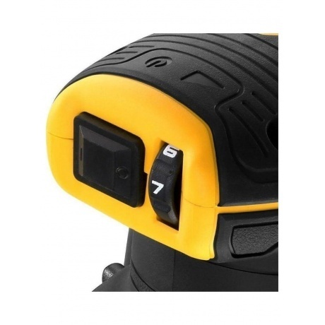 Эксцентриковая шлифмашина DeWalt DCW210NT-XJ D125мм аккум. жестк.кейс - фото 4