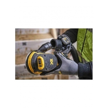 Эксцентриковая шлифмашина DeWalt DCW210NT-XJ D125мм аккум. жестк.кейс - фото 9