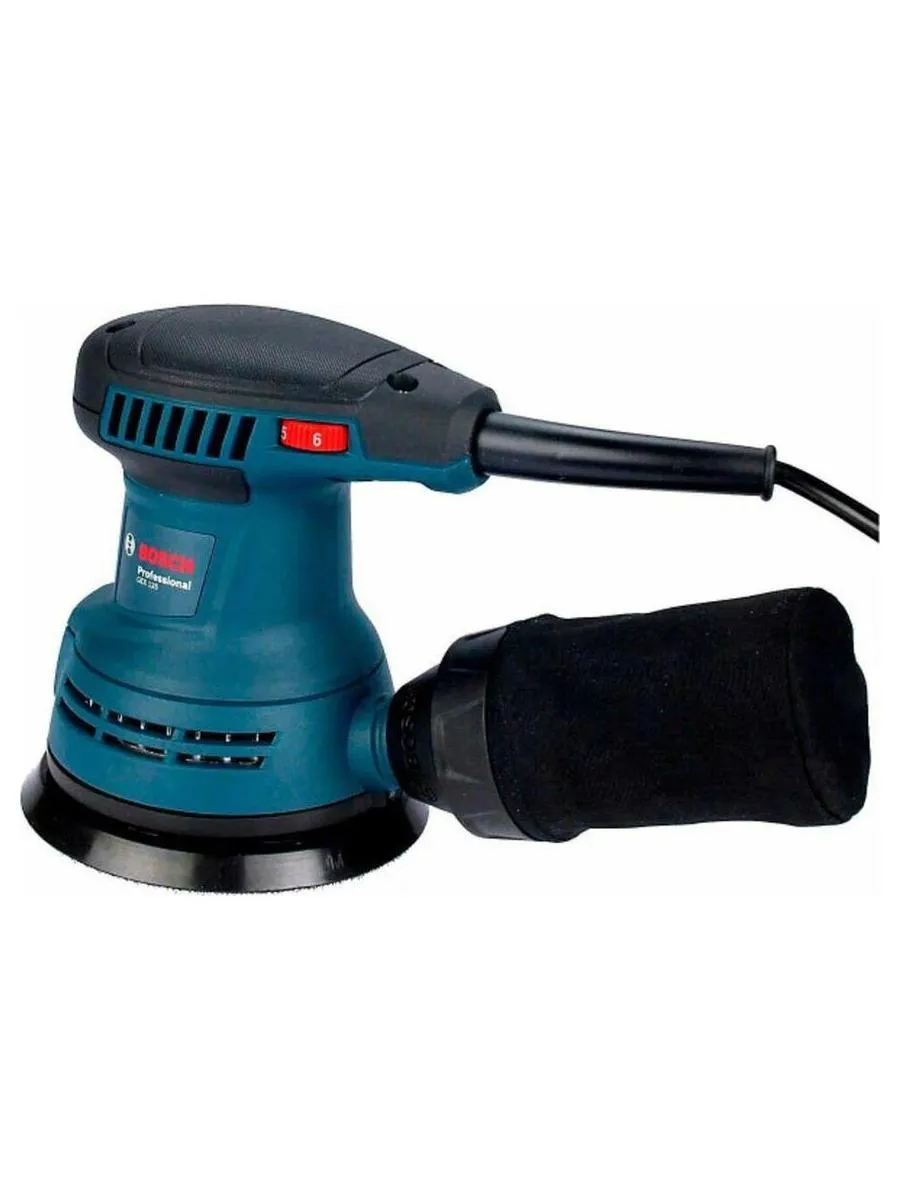 Эксцентриковая шлифмашина Bosch GEX 125 290Вт D125мм (06013A8020) - фото 2