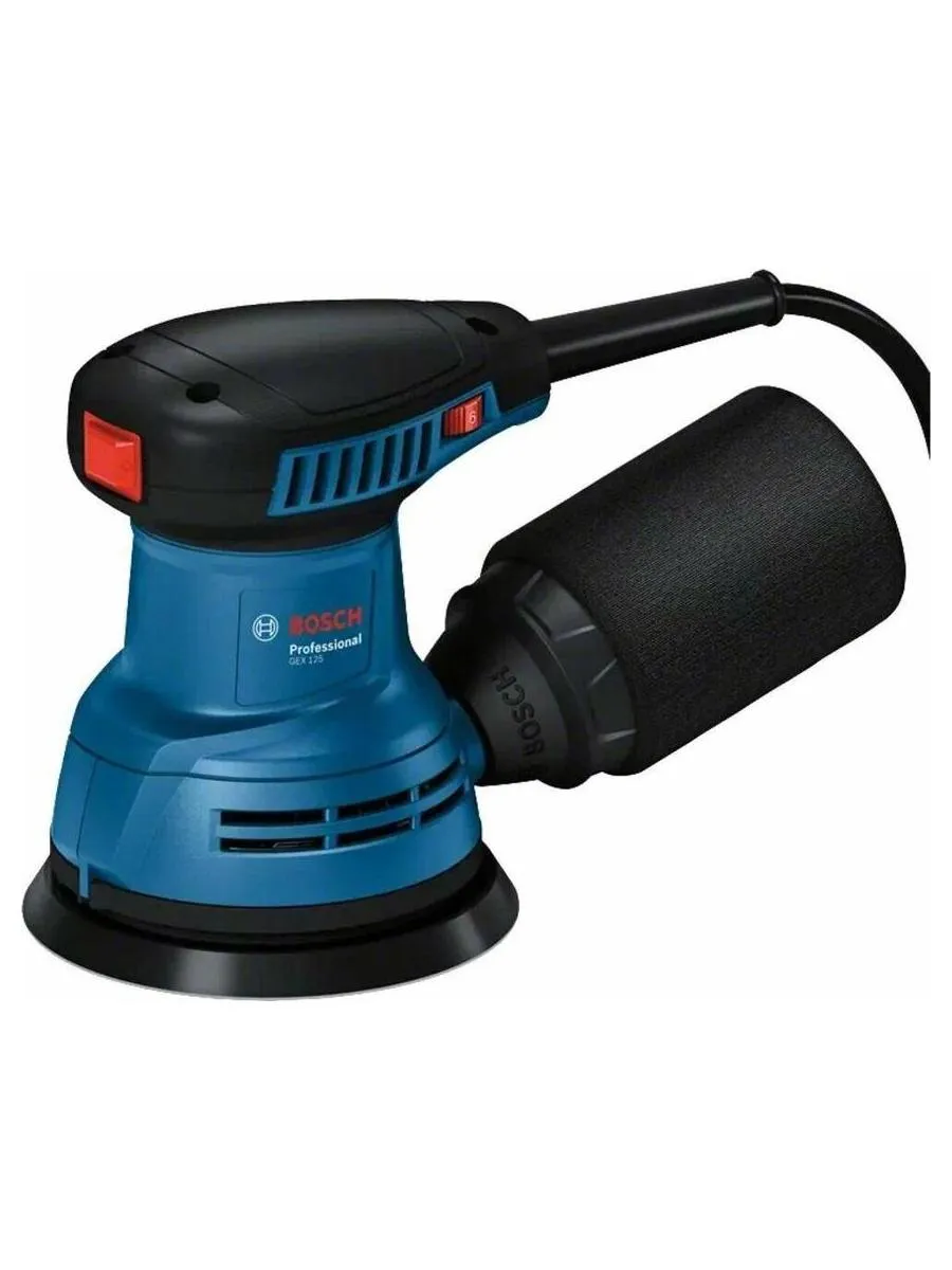 Эксцентриковая шлифмашина Bosch GEX 125 290Вт D125мм (06013A8020) - фото 1