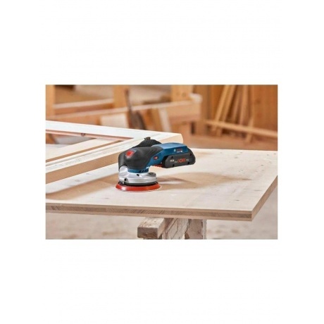 Эксцентриковая шлифмашина Bosch GEX 18V-125 D125мм аккум. (0601372201) - фото 3