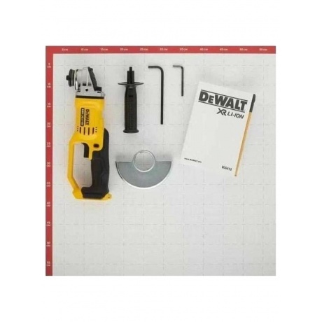 Углошлифовальная машина DeWalt DCG412NT-XJ - фото 11
