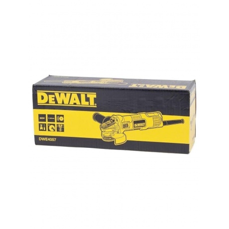 Углошлифовальная машина DeWalt DWE4057 (DWE4057-QS) - фото 14