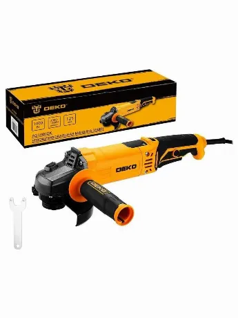 Углошлифовальная машина (УШМ) DEKO AG1400DK, 125мм, 1400 Вт