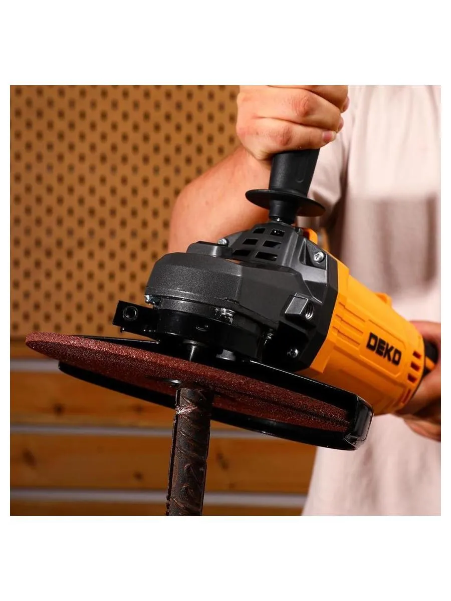 Углошлифовальная машина (УШМ) DEKO AG2600DK, 230мм, 2600 Вт - фото 6