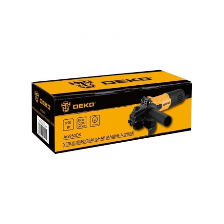 Углошлифовальная машина (УШМ) DEKO AG950DK, 125мм, 950 Вт - фото 2