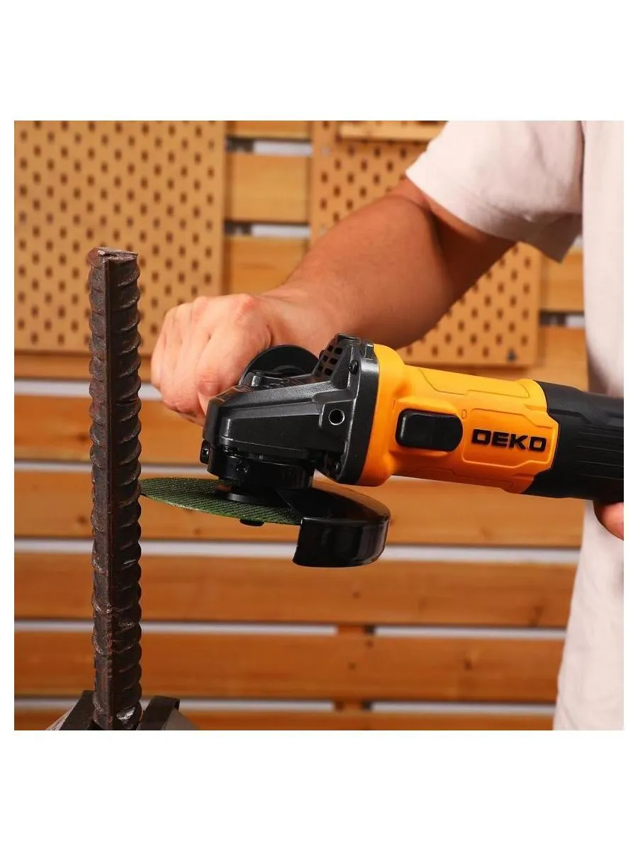 Углошлифовальная машина (УШМ) DEKO AG950DK, 125мм, 950 Вт - фото 7