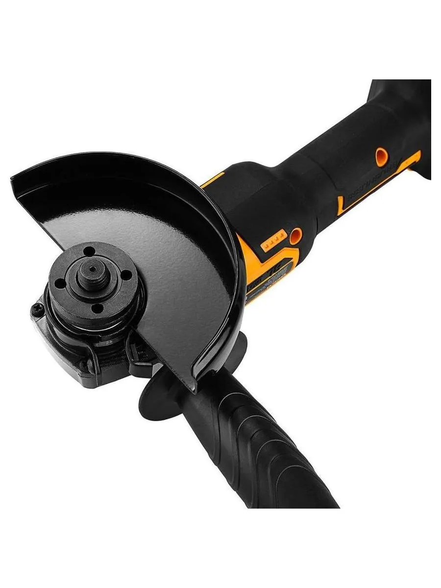 Углошлифовальная машина бесщеточная DEKO DKAG-125, 20В, 2*4.0Ач - фото 3