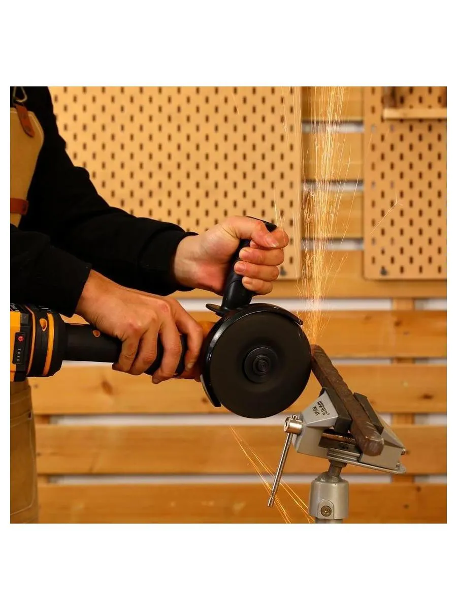 Углошлифовальная машина бесщеточная DEKO DKAG-125, 20В, 2*4.0Ач - фото 8