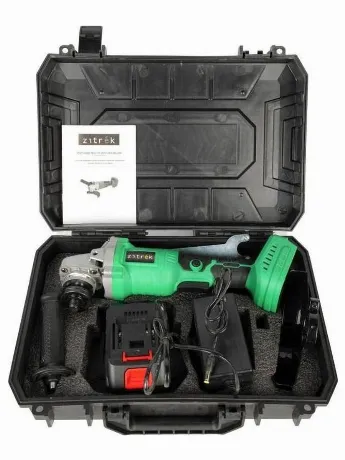 Углошлифовальная машина Zitrek ZKAG20-125 PRO (125мм, 20B, Li-Io...