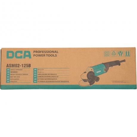 Угловая шлифовальная машина DCA ASM02-125B - фото 10