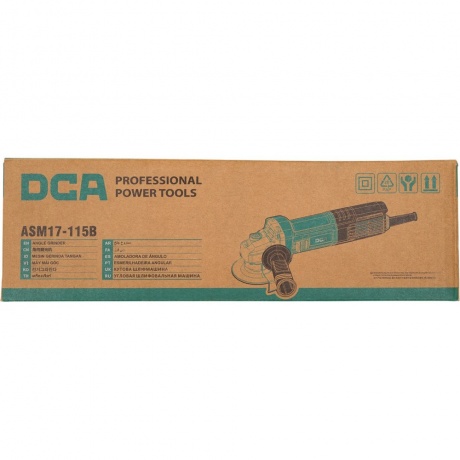 Угловая шлифовальная машина DCA ASM17-115B - фото 9