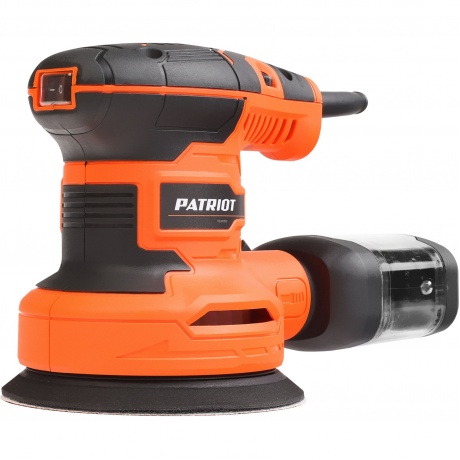 Эксцентриковая шлифмашина Patriot OS 122 300Вт D125мм (110301522) - фото 2
