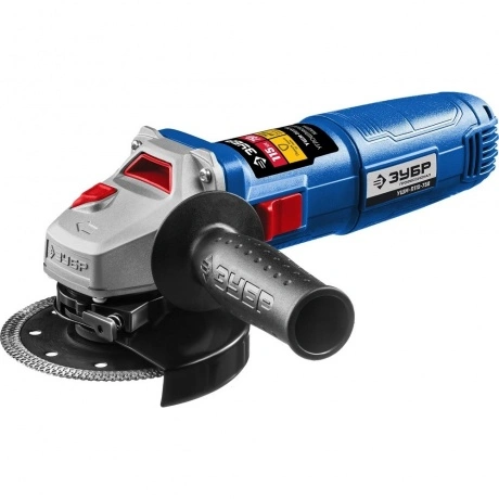 Угловая шлифовальная машина ЗУБР Компакт, 750 Вт, d115 мм, Профе...