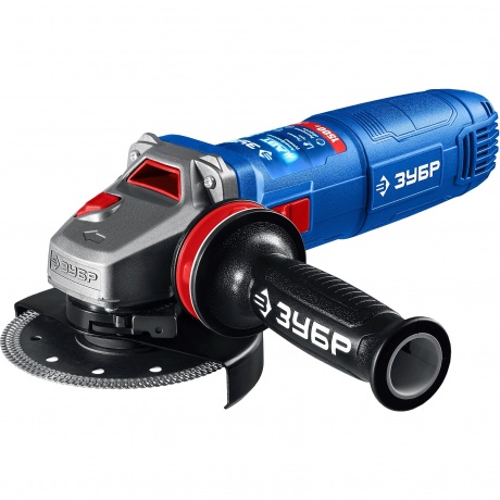 

Угловая шлифовальная машина ЗУБР 1500 Вт, d125 мм, фланец МИГ, Профессионал (УШМ-П125-1505 ЭПСТ)