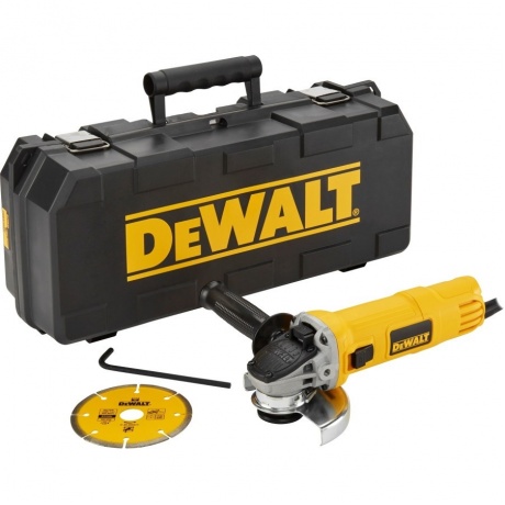 Угловая шлифмашина DeWalt DWE4156-QS - фото 3
