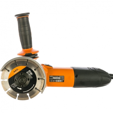 Шлифмашина угловая AEG в кейсе WS10-125SK 4935451303 - фото 4