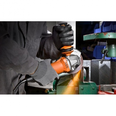 Шлифмашина угловая AEG  в кейсе WS12-125SK 4935451307 - фото 7