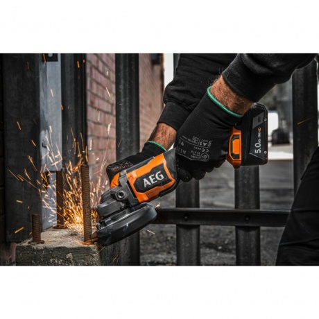 Шлифмашина угловая AEG 18В 125мм BEWS18-125BLPX2-502C 4935480858 - фото 9