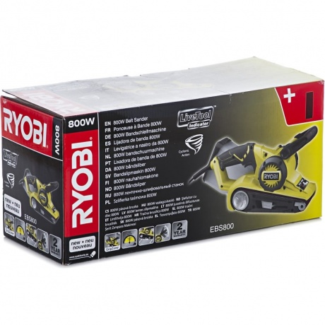 Шлифмашина ленточная Ryobi EBS800 5133001148 - фото 3
