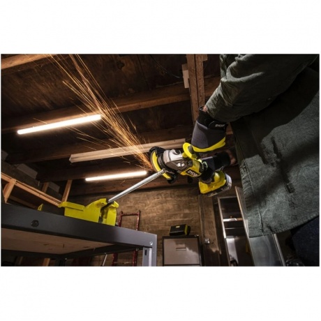 Шлифмашина угловая Ryobi 18В бесщеточная RAG18X-1x40SJ 5133005707 - фото 3