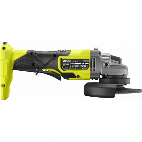 Шлифмашина угловая Ryobi ONE+ бесщеточная RAG18X-0 5133005011 - фото 2