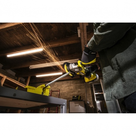 Шлифмашина угловая Ryobi ONE+ бесщеточная RAG18X-0 5133005011 - фото 5