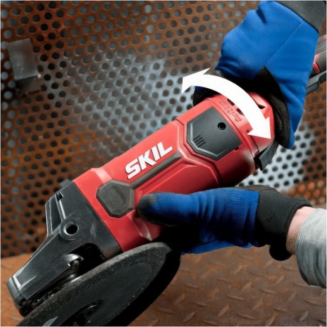 Углошлифовальная машина SKIL AG2620, 2200 Вт., 230 мм - фото 5