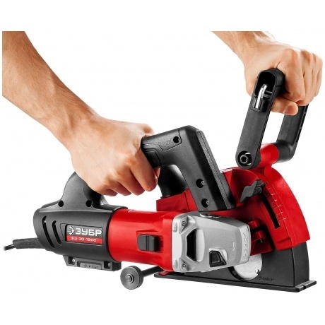 Штроборез Зубр Мастер ЗШ-30-1200 Т красный - фото 12