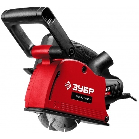 Штроборез Зубр Мастер ЗШ-30-1200 Т красный - фото 5
