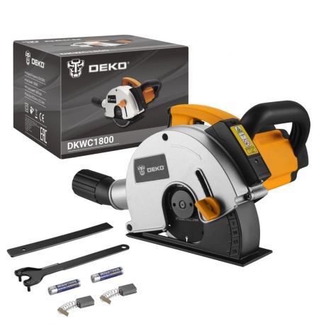 Штроборез DEKO DKWC1800 125 мм 1800 Вт лазерный указатель 9900₽