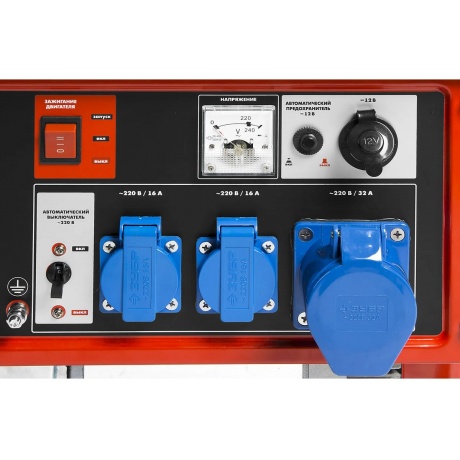 Генератор Зубр ЗЭСБ-6200-Э - фото 7