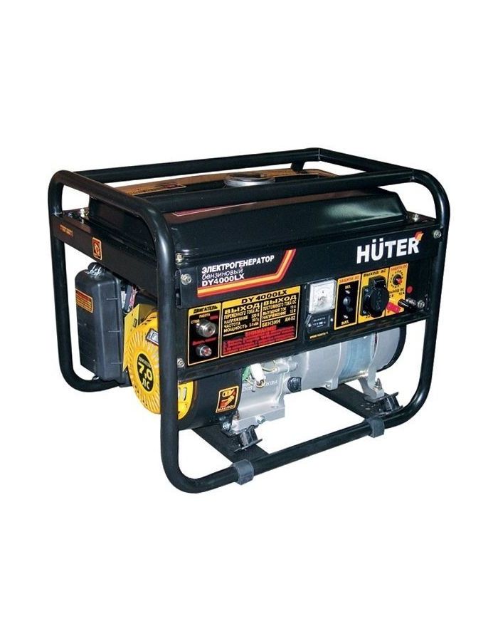 Электрогенератор Huter DY4000LX-электростартер электрогенератор huter dy6 5a бензиновый 5 5 квт 220 в 13 л с 22 л ручной старт