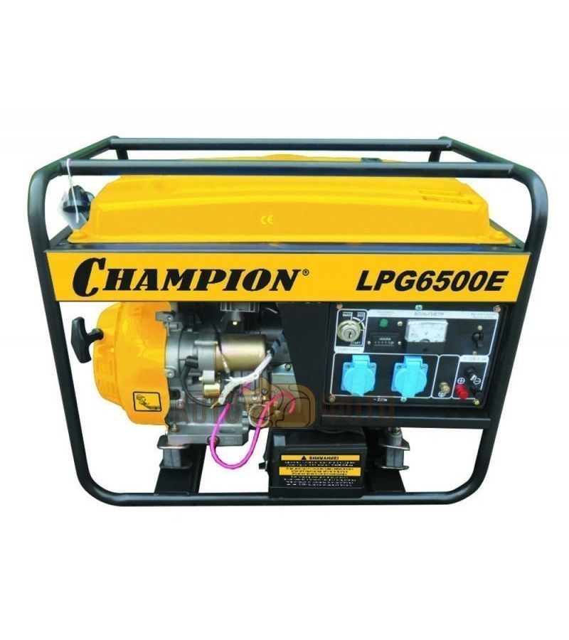 Электрогенератор бензиновый Champion LPG6500E электрогенератор бензиновый champion gg3000