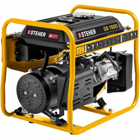 Бензиновый генератор STEHER GS-1500, 1200 Вт - фото 2