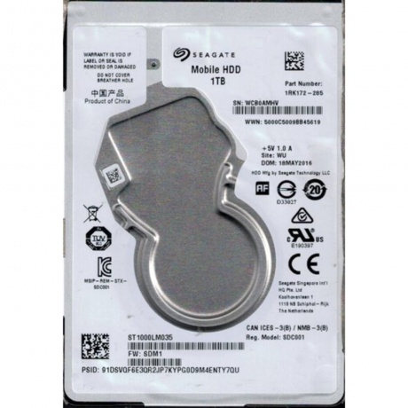 Жесткий диск Seagate SATA-III 1Tb ST1000LM035128Mb 2.5 - фото 3