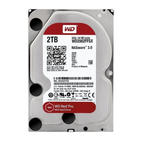 Жесткий диск WD Red Pro 2Tb WD2002FFSX SATA III NAS 3.5 - фото 2
