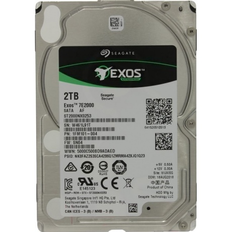 Жесткий диск Seagate Enterprise Capacity 2Tb (ST2000NX0253) - фото 4