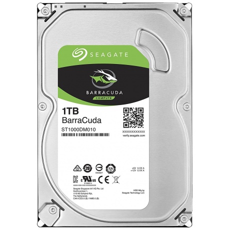 

Жесткий диск Seagate Barracuda 1Tb (ST1000DM010)