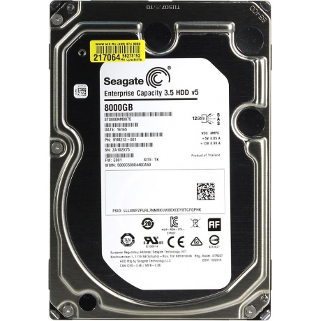 Жесткий диск Seagate 8Tb Enterprise Capacity 512E (ST8000NM0075) - фото 4