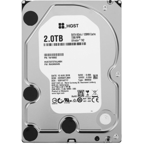 

Жесткий диск HGST Ultrastar 7K2 2Tb (1W10002)
