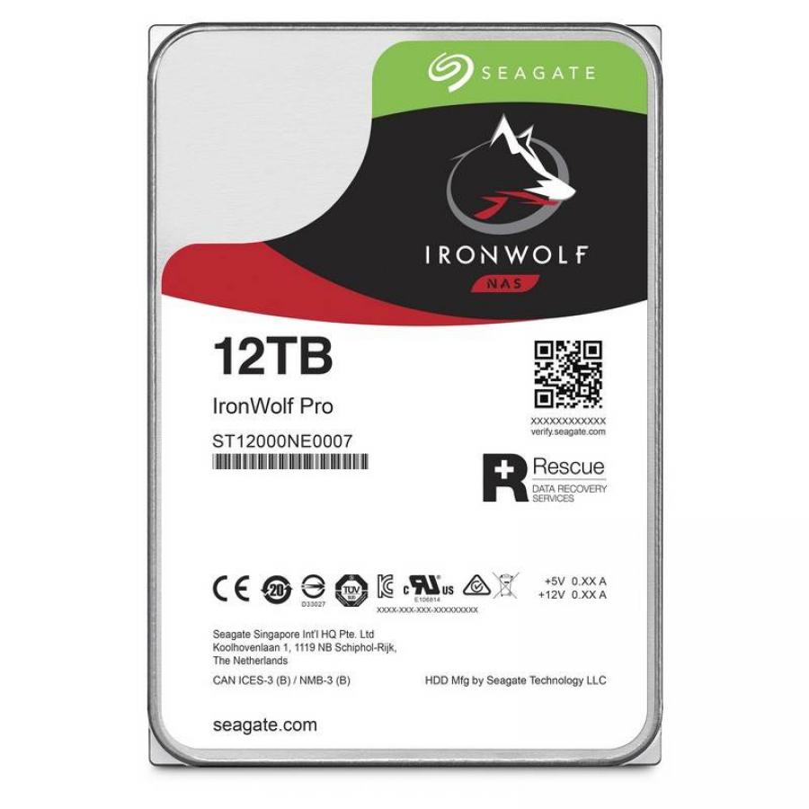 

Жесткий диск Seagate Ironwolf Pro 12Tb (ST12000NE0007)