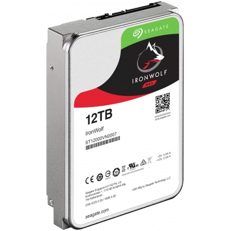 Жесткий диск Seagate Ironwolf 12Tb (ST12000VN0007) - фото 3