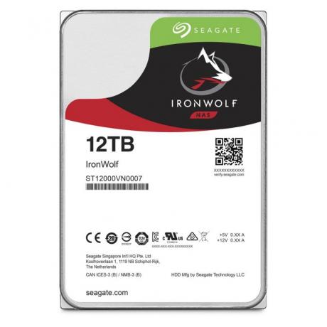 Жесткий диск Seagate Ironwolf 12Tb (ST12000VN0007)