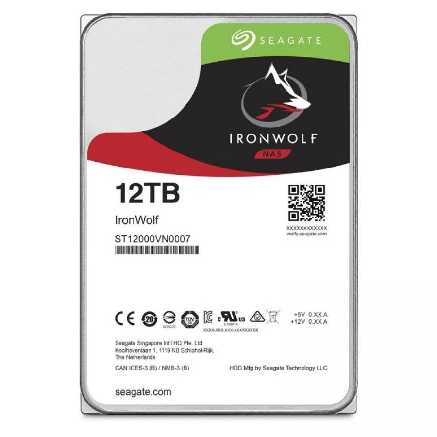 Жесткий диск Seagate Ironwolf 12Tb (ST12000VN0007) жесткий диск seagate hdd 12tb ironwolf st12000vn0008