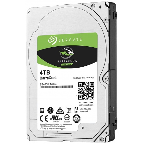 Жесткий диск Seagate BarraCuda 4Tb (ST4000LM024) - фото 3