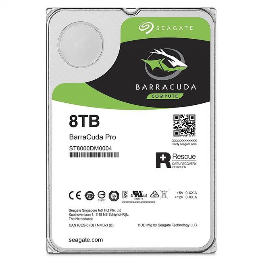Жесткий диск Seagate BarraCuda 8Tb (ST8000DM004) жесткий диск seagate one touch 8tb stlc8000400